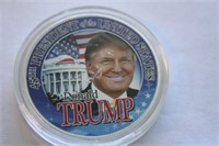 Donald Trump Colour Commemorative Coin