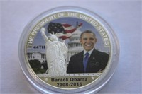 Barack Obama Colour Commemorative Coin