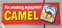 "For Smoking Enjoyment Camel" Metal SIgn