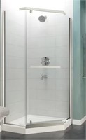(CX) Anzzi Shower Door, 36”x36”x72