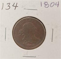 279 - 1804 HALF CENT COIN (B11)