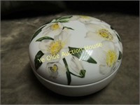 villeroy & boch winter flower porcelain box