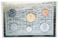 RCM 1992 UNC Coin Set