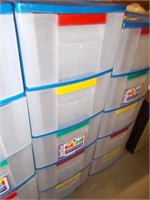 Poly 5 Drawer Rolling Storage System