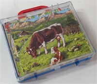 Vintage Kids Block Puzzle