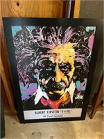 Albert Einstein Framed Art Print