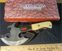 Louis Martin Custom Knives 9" Tomahawk