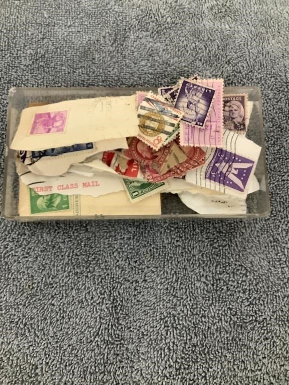 Assorted Canceled Stamps