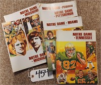 1978 Notre Dame Football Programs