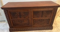 U - SIDEBOARD/CABINET 29.5X49" (EXCLUDES CONTENTS)