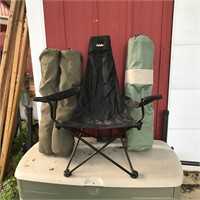 4 Cabela's Folding Camp Chairs