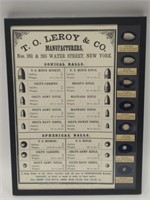 T.O. Leroy & Co. Bullets In Case