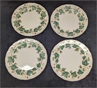 4 Retired Nikko Greenwood Dinner Plates B