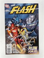 Autograph COA Flash Comics