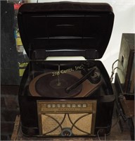 Vintage 1950's Admiral Combo Record Player Radio