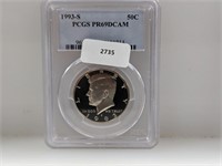 PCGS 1993-S PR69DCAM JFK Half $1