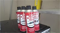 Six cans of CRC QD Electronic cleaner