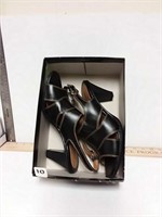 Dark Brown sandal heels 10