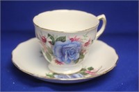 English Bone Chine Royal Vale Cup and Saucer