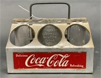 Aluminum Coca-Cola 6 Pack Carrier