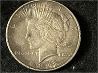 Peace Silver dollar