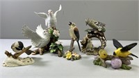 Bird Figurines -Porcelain & Stone Critters