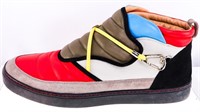 BALLYS Deerskin Runners NEW Size 12D Multi Colour