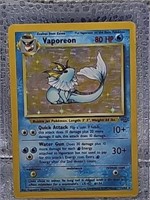 1995 Pokémon  Card -  Vaporeon