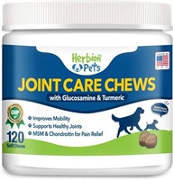 Sealed- Herbion Pets Joint Care Chews