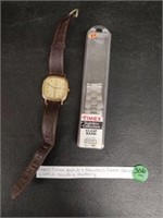 Mens Timex Watch SS Clasp Band Watch