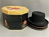 Trio of Merino Wool Hats w/ Biltmore Hat Box