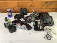 RC Car & Assorted Controllers