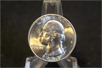 1954-S Uncirculated Washington Silver Quarter