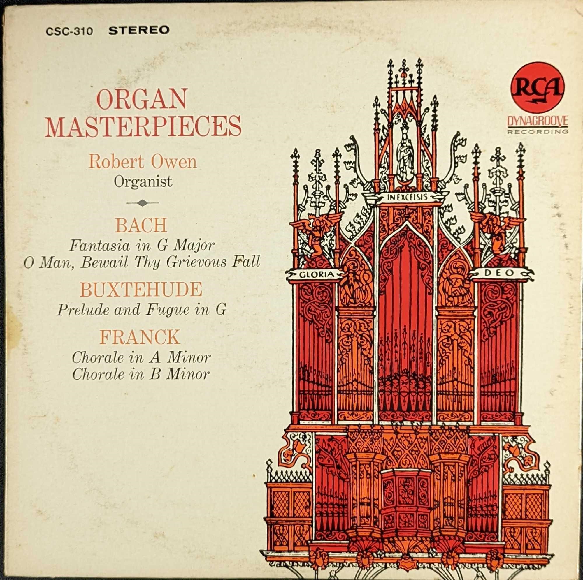 Robert Owen – Organ Masterpieces