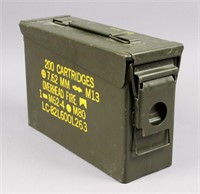 200 Cartridge Metal Ammo Can - 7.62 MM - M13