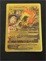 Charizard Vstar Gold Foil Pokémon Card