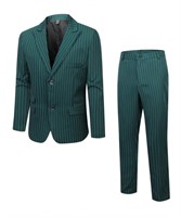 Shein Mode Men Pinstriped Suit Set- M