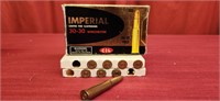 Imperial 30-30 150 gr. Cartridges, Qty 18,