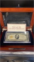 Currency: 1928 $10 Gold Certificate in nice