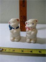 Vintage Shawnee Bear Salt/Pepper Shakers