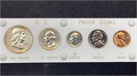 1959 Silver Proof Set in Capitol Plastics Holder