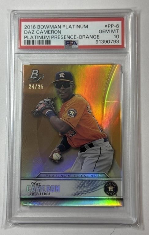 PSA 10's, Hits, Gems, & More Collectible Sports Cards!