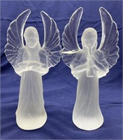 Lefton Frosted Crystal Angels