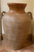 Large terra cotta vase