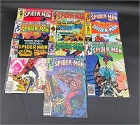 Lot of 10 Spider-Man 1980's 1990's Marvel Comics