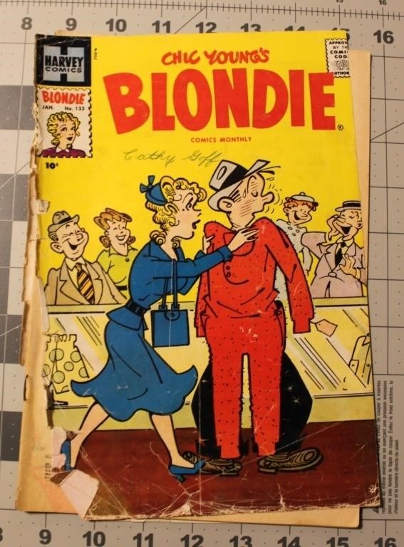 Blondie Comics Monthly #133 Jan 1960