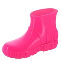 UGG Kids Drizlita Rain Boot, Taffy Pink, 5