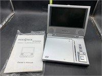 Insignia portable 7in lcd monitor and DVD player