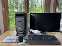 Dell Computer lot w/Acer Monitor