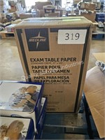 12ct exam table paper